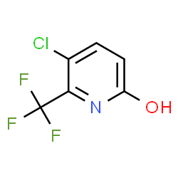 ChemSpider 2D Image | 5-Chloro-6-(trifluoromethyl)pyridin-2-ol | C6H3ClF3NO