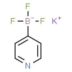 ChemSpider 2D Image | Potassium 4-Pyridyltrifluoroborate | C5H4BF3KN