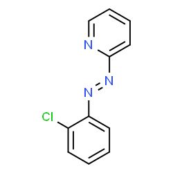ChemSpider 2D Image | 2-[(E)-(2-Chlorophenyl)diazenyl]pyridine | C11H8ClN3