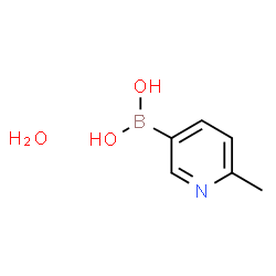 ChemSpider 2D Image | 2-Picoline-5-boronic acid hydrate | C6H10BNO3