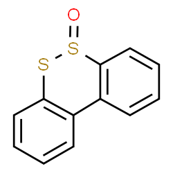 ChemSpider 2D Image | Dibenzo[c,e][1,2]dithiine 5-oxide | C12H8OS2