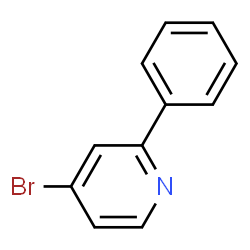 ChemSpider 2D Image | 4-bromophenylpyridine | C11H8BrN