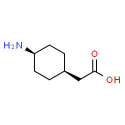 ChemSpider 2D Image | (cis-4-Aminocyclohexyl)acetic acid | C8H15NO2