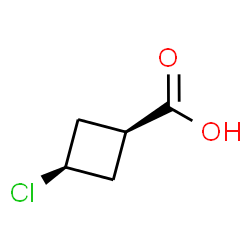 ChemSpider 2D Image | cis-3-Chlorocyclobutanecarboxylic acid | C5H7ClO2