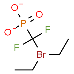 ChemSpider 2D Image | diethyl(bromodifluoromethyl)phosphonate | C5H10BrF2O3P