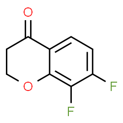 ChemSpider 2D Image | 7,8-difluorochroman-4-one | C9H6F2O2