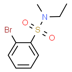 ChemSpider 2D Image | 2-Bromo-N-ethyl-N-methylbenzenesulfonamide | C9H12BrNO2S