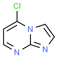 ChemSpider 2D Image | 5-Chloroimidazo[1,2-a]pyrimidine | C6H4ClN3