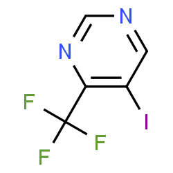 ChemSpider 2D Image | 5-Iodo-4-(trifluoromethyl)pyrimidine | C5H2F3IN2