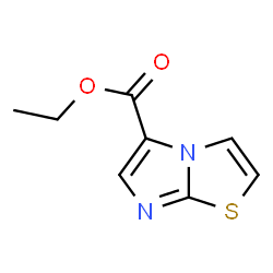 ChemSpider 2D Image | Ethyl imidazo[2,1-b]thiazole-5-carboxylate | C8H8N2O2S