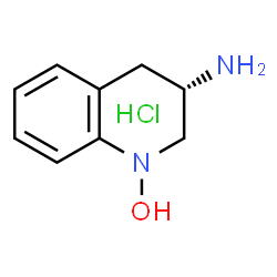 ChemSpider 2D Image | (S)-3-Amino-3,4-dihydroquinolin-1(2H)-ol hydrochloride | C9H13ClN2O