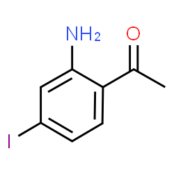 ChemSpider 2D Image | 1-(2-Amino-4-iodophenyl)ethanone | C8H8INO