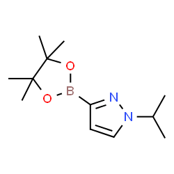 ChemSpider 2D Image | 1-isopropyl-3-(4,4,5,5-tetramethyl-1,3,2-dioxaborolan-2-yl)pyrazole | C12H21BN2O2