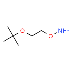 ChemSpider 2D Image | O-(2-tert-butoxyethyl)hydroxylamine | C6H15NO2