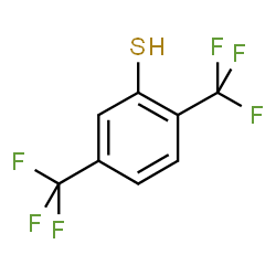 ChemSpider 2D Image | 2,5-Bis(trifluoromethyl)benzenethiol | C8H4F6S