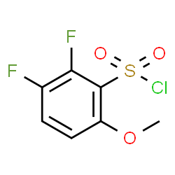 ChemSpider 2D Image | 2,3-Difluoro-6-methoxybenzenesulfonyl chloride | C7H5ClF2O3S