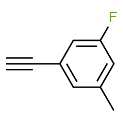 ChemSpider 2D Image | 1-Ethynyl-3-fluoro-5-methylbenzene | C9H7F