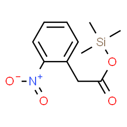 ChemSpider 2D Image | Trimethylsilyl (2-nitrophenyl)acetate | C11H15NO4Si