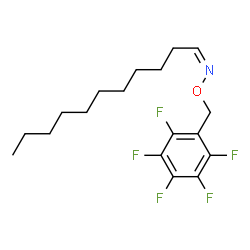 ChemSpider 2D Image | (1Z)-N-[(Pentafluorobenzyl)oxy]-1-undecanimine | C18H24F5NO