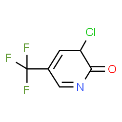 ChemSpider 2D Image | 3-Chloro-5-(trifluoromethyl)-2(3H)-pyridinone | C6H3ClF3NO