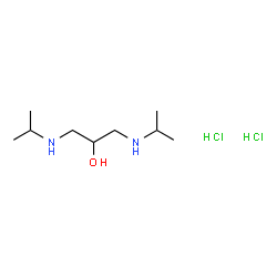 ChemSpider 2D Image | 1,3-Bis(isopropylamino)-2-propanol dihydrochloride | C9H24Cl2N2O