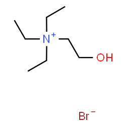 ChemSpider 2D Image | TRIETHYLCHOLINE BROMIDE | C8H20BrNO