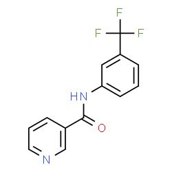 ChemSpider 2D Image | N-[3-(Trifluoromethyl)phenyl]nicotinamide | C13H9F3N2O