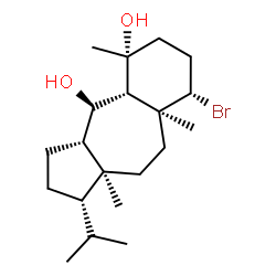 ChemSpider 2D Image | sphaerostanol | C20H35BrO2