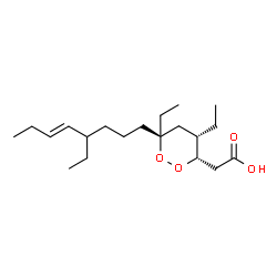 ChemSpider 2D Image | plakortide F free acid | C20H36O4