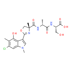 ChemSpider 2D Image | jbir-34 | C21H25ClN4O7