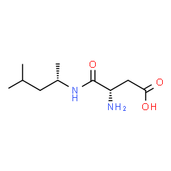 ChemSpider 2D Image | N-[(2S)-4-Methyl-2-pentanyl]-L-alpha-asparagine | C10H20N2O3