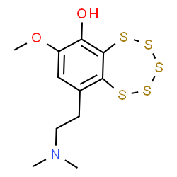 ChemSpider 2D Image | ISOLISSOCLINOTOXIN B | C11H15NO2S5
