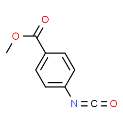 ChemSpider 2D Image | Methyl 4-isocyanatobenzoate | C9H7NO3