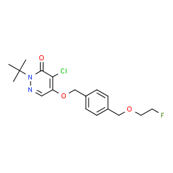 ChemSpider 2D Image | Flurpiridaz | C18H22ClFN2O3