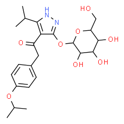 ChemSpider 2D Image | Remogliflozin | C23H32N2O8
