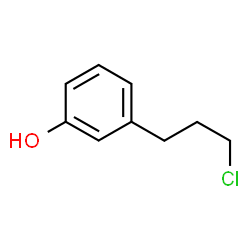 ChemSpider 2D Image | 3-(3-Chloropropyl)phenol | C9H11ClO