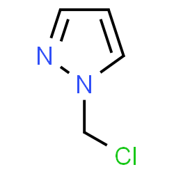 ChemSpider 2D Image | 1-(Chloromethyl)-1H-pyrazole | C4H5ClN2