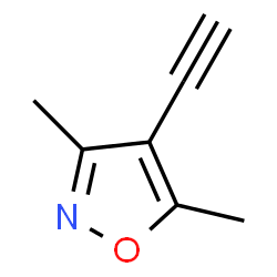 ChemSpider 2D Image | 4-Ethynyl-3,5-dimethylisoxazole | C7H7NO