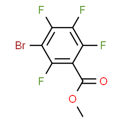 ChemSpider 2D Image | Methyl 3-bromo-2,4,5,6-tetrafluorobenzoate | C8H3BrF4O2