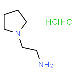 ChemSpider 2D Image | 2-Pyrrolidinoethylamine dihydrochloride | C6H16Cl2N2