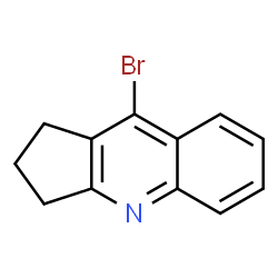 ChemSpider 2D Image | 9-Bromo-2,3-dihydro-1H-cyclopenta[b]quinoline | C12H10BrN