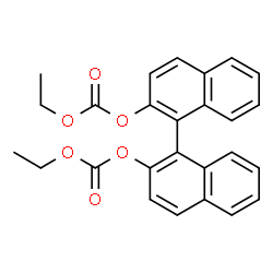 ChemSpider 2D Image | 1,1'-Binaphthalene-2,2'-diyl diethyl biscarbonate | C26H22O6