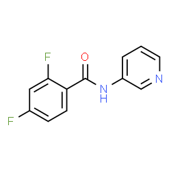 ChemSpider 2D Image | 2,4-Difluoro-N-(3-pyridinyl)benzamide | C12H8F2N2O