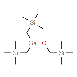 ChemSpider 2D Image | [(Trimethylsilyl)methanolato]{bis[(trimethylsilyl)methyl]}gallium | C12H33GaOSi3