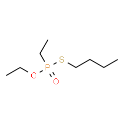 ChemSpider 2D Image | S-Butyl O-ethyl ethylphosphonothioate | C8H19O2PS