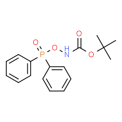 ChemSpider 2D Image | 2-Methyl-2-propanyl [(diphenylphosphoryl)oxy]carbamate | C17H20NO4P