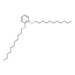 ChemSpider 2D Image | 1,2-Bis(undecylsulfanyl)benzene | C28H50S2