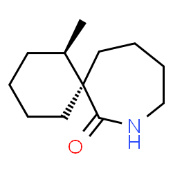 ChemSpider 2D Image | (1R,6R)-1-Methyl-8-azaspiro[5.6]dodecan-7-one | C12H21NO