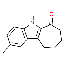 ChemSpider 2D Image | 2-Methyl-7,8,9,10-tetrahydrocyclohepta[b]indol-6(5H)-one | C14H15NO