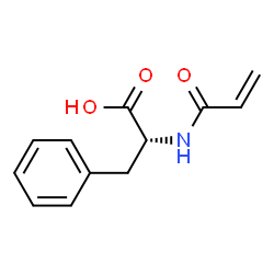 ChemSpider 2D Image | N-Acryloyl-D-phenylalanine | C12H13NO3
